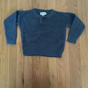 Splendid Blue Chunky Knit Sweater